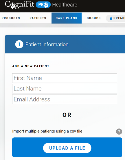 How to add patients